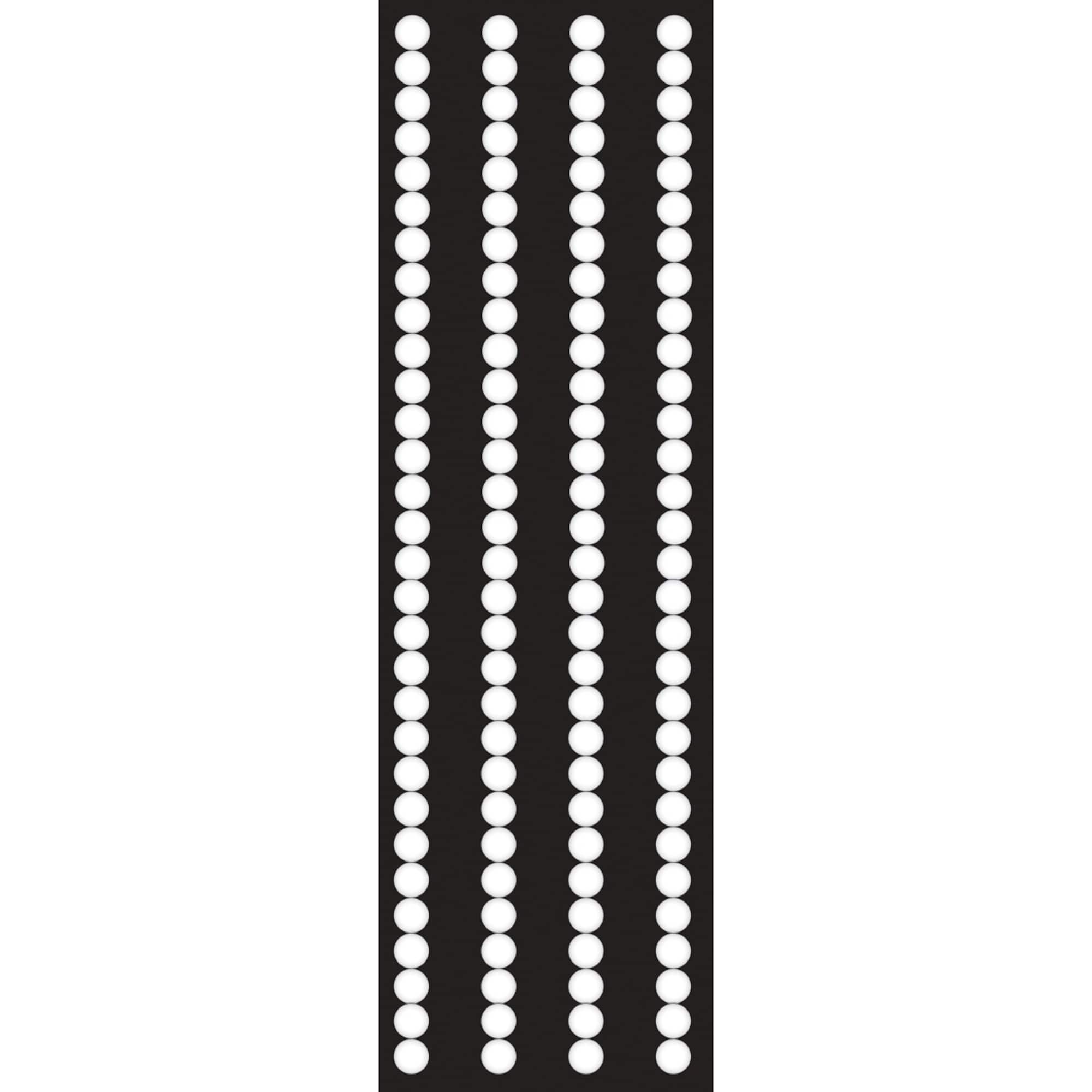 Jolee's Bling Border Stickers-Pearl Embellishments